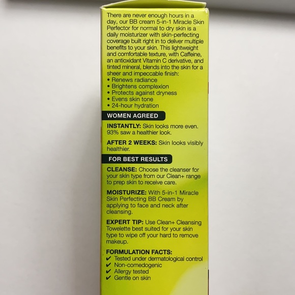 Garnier SkinActive BB Cream 5-in-1 Miracle Skin Perfector Medium / Dark 75ml - Picture 3 of 4